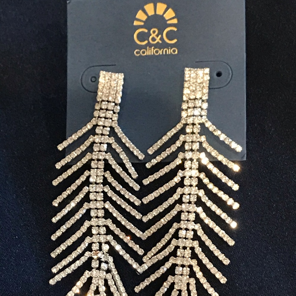 New C&C _California Rhinestone Chic drop posts